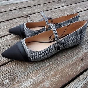 Who What Wear Houndstooth Flats 8